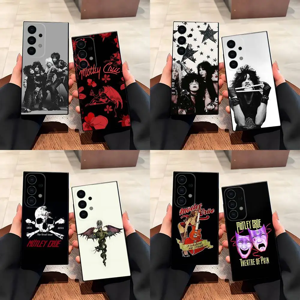 

M-MotleyS Rock C-CrueS Phone Case Silicone Soft For Samsung S25,S24,S21,S22,S23,S30,Ultra,S20,Plus,Fe,Lite