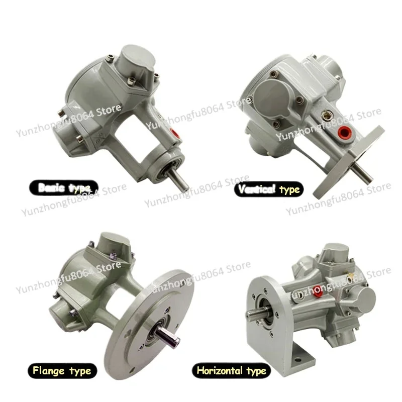 Air Motor Pneumatic Motor 1/8Hp 1/6Hp 3 Cylinder Piston Forward and Reverse Explosion-Proof Motor Air Powered