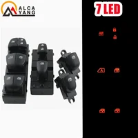 Interruptor LED de ventana automática para Nissan x-trail t32 2021 Qashqai 2015, botón de Control de elevador de vidrio para ventanas eléctricas, accesorios para coche