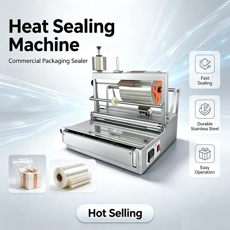 Commercial Perfume Box Packaging Machine Manual Cigarette Poker Box Bopp Cellophane Film Heat Sealing Wrapping Packaing Machine