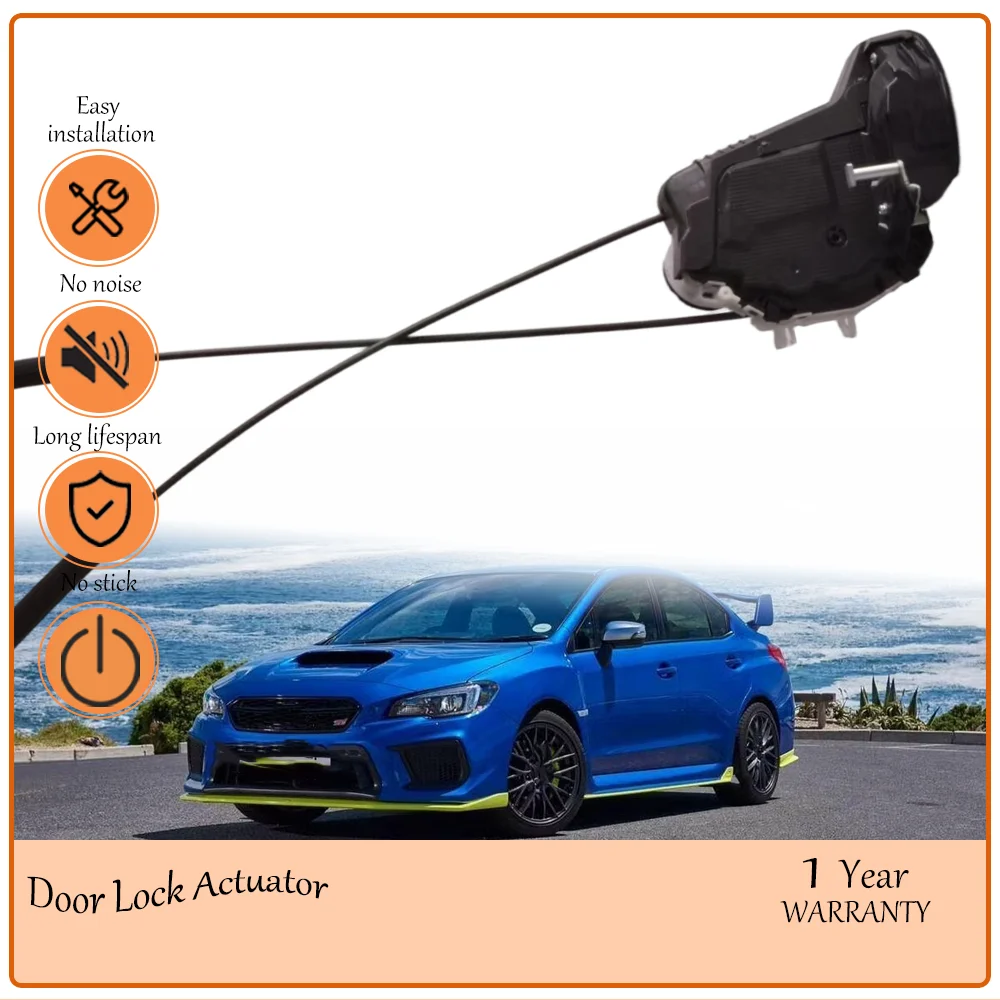 Door Latch Actuator Tailor to 2015-2021 Subaru WRX STI High Spec 2 Pin Rear Left Right With Pull Cable OE 61035VA011,61035VA000