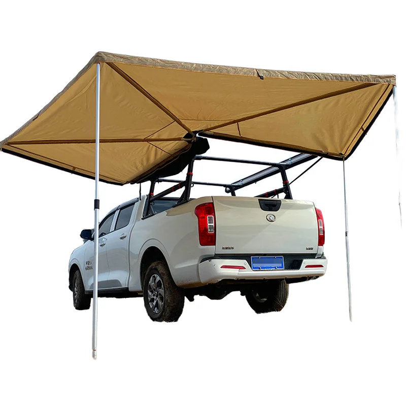 

STLF Customizable 270 Car Awning Rotatable Waterproof | Universal SUV/Truck/Camping Shelter with UV Protection & Easy Installati