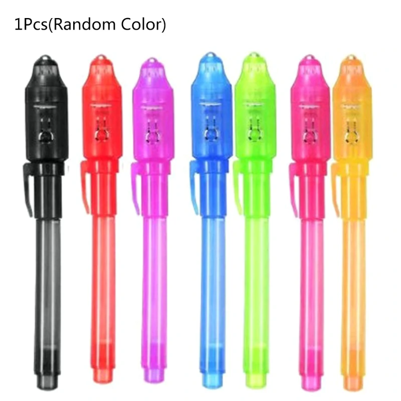 Invisible Pen with UV Light Fun Activity Entertainment Party Giveaways Xmas Goody Bag Stuffer for Kids Adults