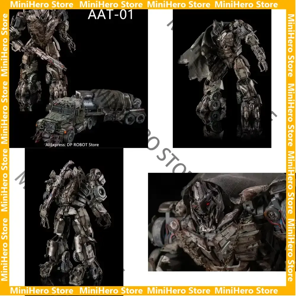 

В наличии Оригинальный AlienAttack AAT-01 Mackron Magatron Oil Tank Truck 1:12, игрушка-трансформер из ABS+PVC