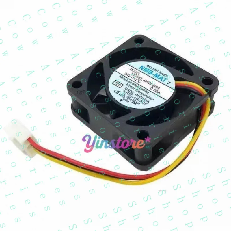 PP+ 1 pc. Cooling Fan 4015 DC24V 0.08A 4CM 3Pin- 1606KL-05W-B59