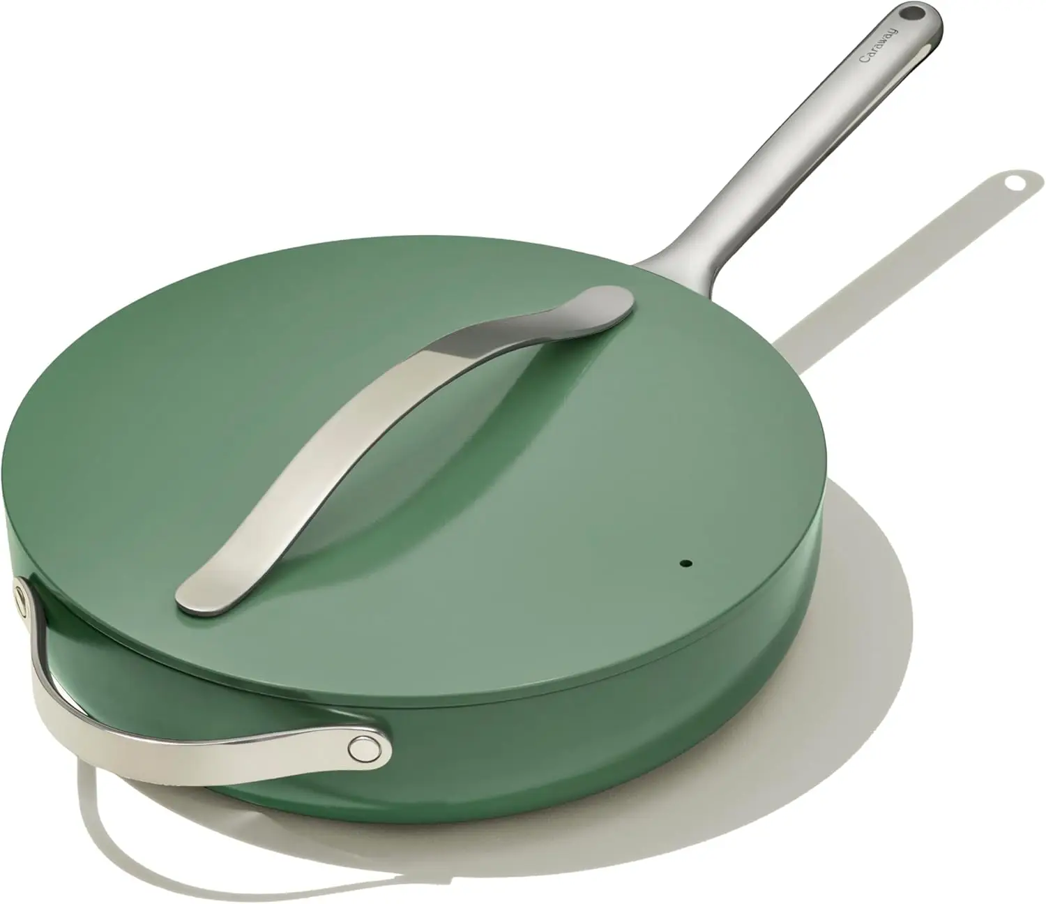 Nonstick Ceramic Sauté Pan with Lid (4.5 qt, 11.8