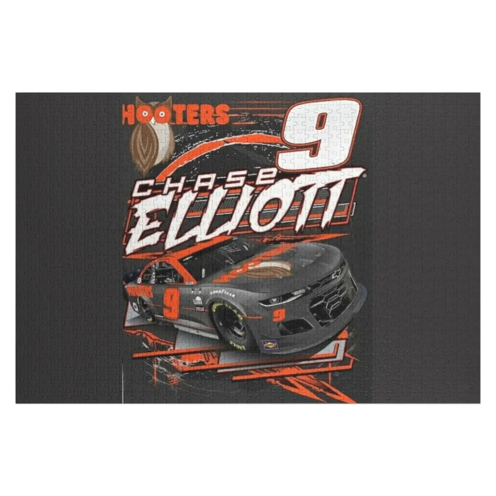 

Деревянный пазл с именем и фотографией для взрослых, деревянная головоломка с именем, деревянный пазл с именем и фото, Chase Elliott