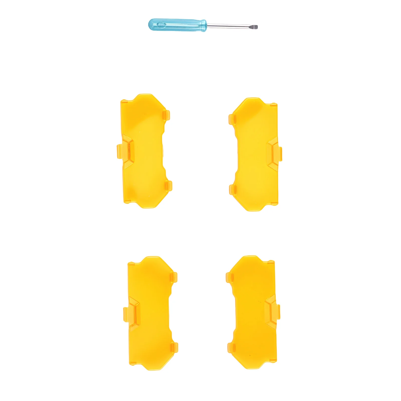 

PC Amber Lens Covers 3.5inch for maXpeedingrods LED Driving Light Pods Snap-On