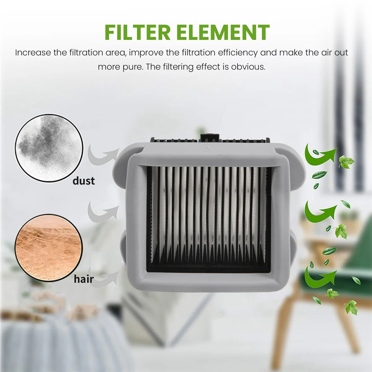 قطع غيار لـ Roborock Dyad U10 مكنسة كهربائية رطبة وجافة ، فلاتر HEPA ، قطع غيار ، فرشاة دوارة