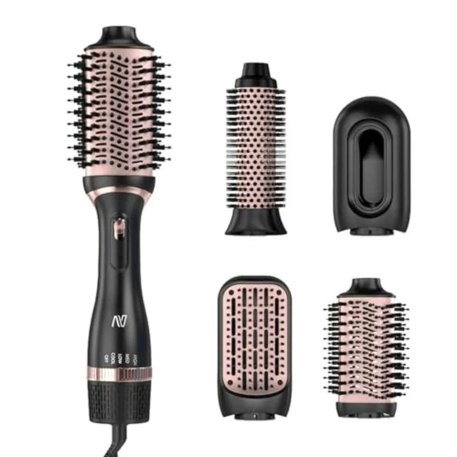 

Nycoba Hair Dryer Brush Set Multifunctional Hot Air Brush for Salon Blowouts Negative Ion Technology and Quick Drying Shiny and