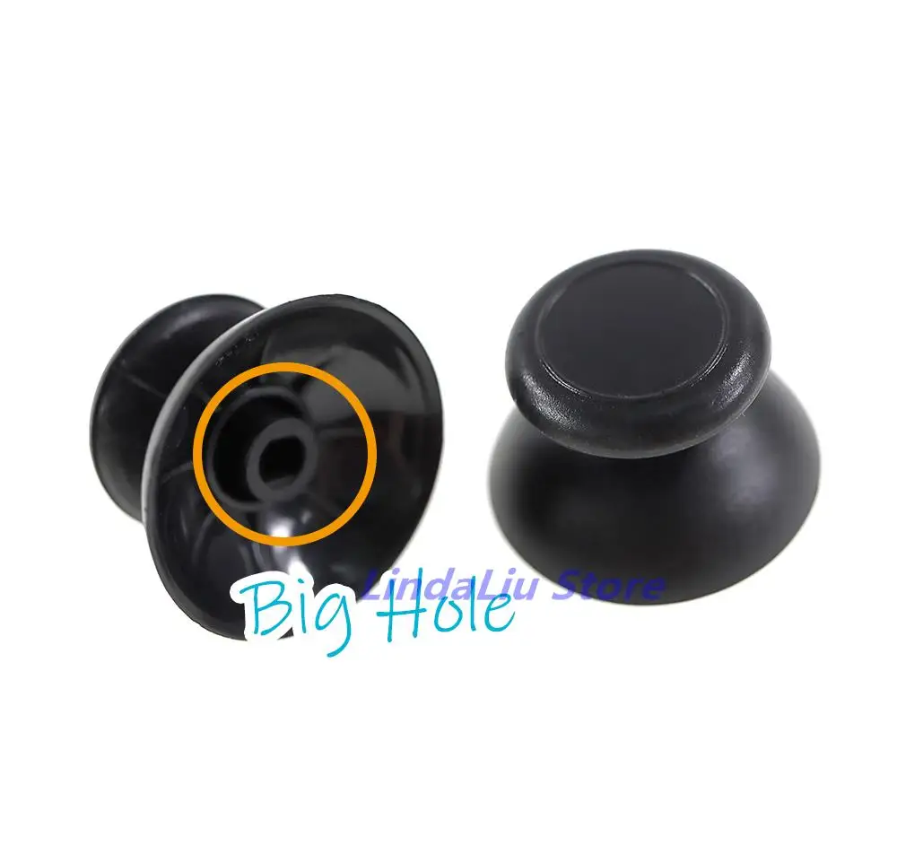 2-шт-черно-белые-3d-аналоговые-джойстики-с-большим-отверстием-колпачки-грибовые-колпачки-для-контроллера-wii-wii-u-pro
