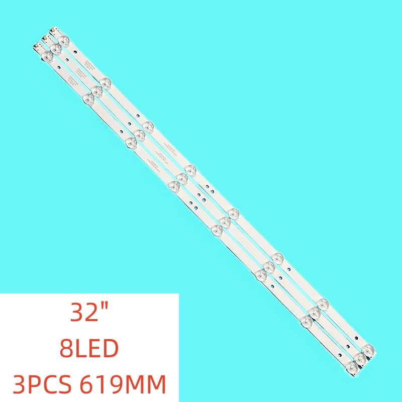 

3PCS/SET New LED Backlight for 32LE3181 32s1750ev 32PHT4001 471R1055 471R1P53 LE32D59 32PFL3045 K320WD 4708-K320WD-A4213K01