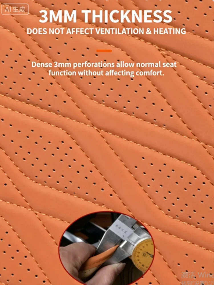 For GWM Tank 500 Hi4-T/Hi4-Z 2022-2026 five seats-Car seat cushion all seasons ventilated breathable anti-stain Seat Covers