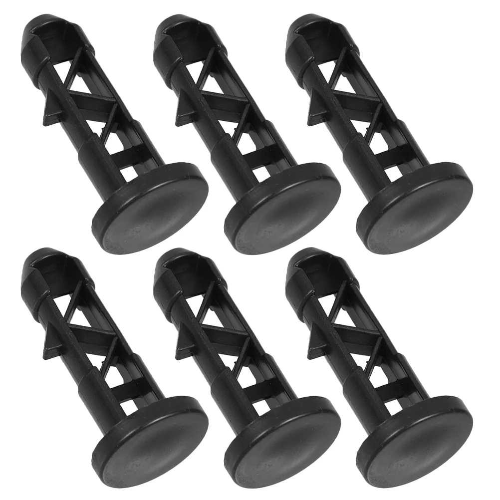 6pcs Sturdy Trash Can Hinge Pin Wheelie Bin Lid Connector Practical Trashcan Bolts Garbage Can Cover Parts Trash Can Lid Shafts