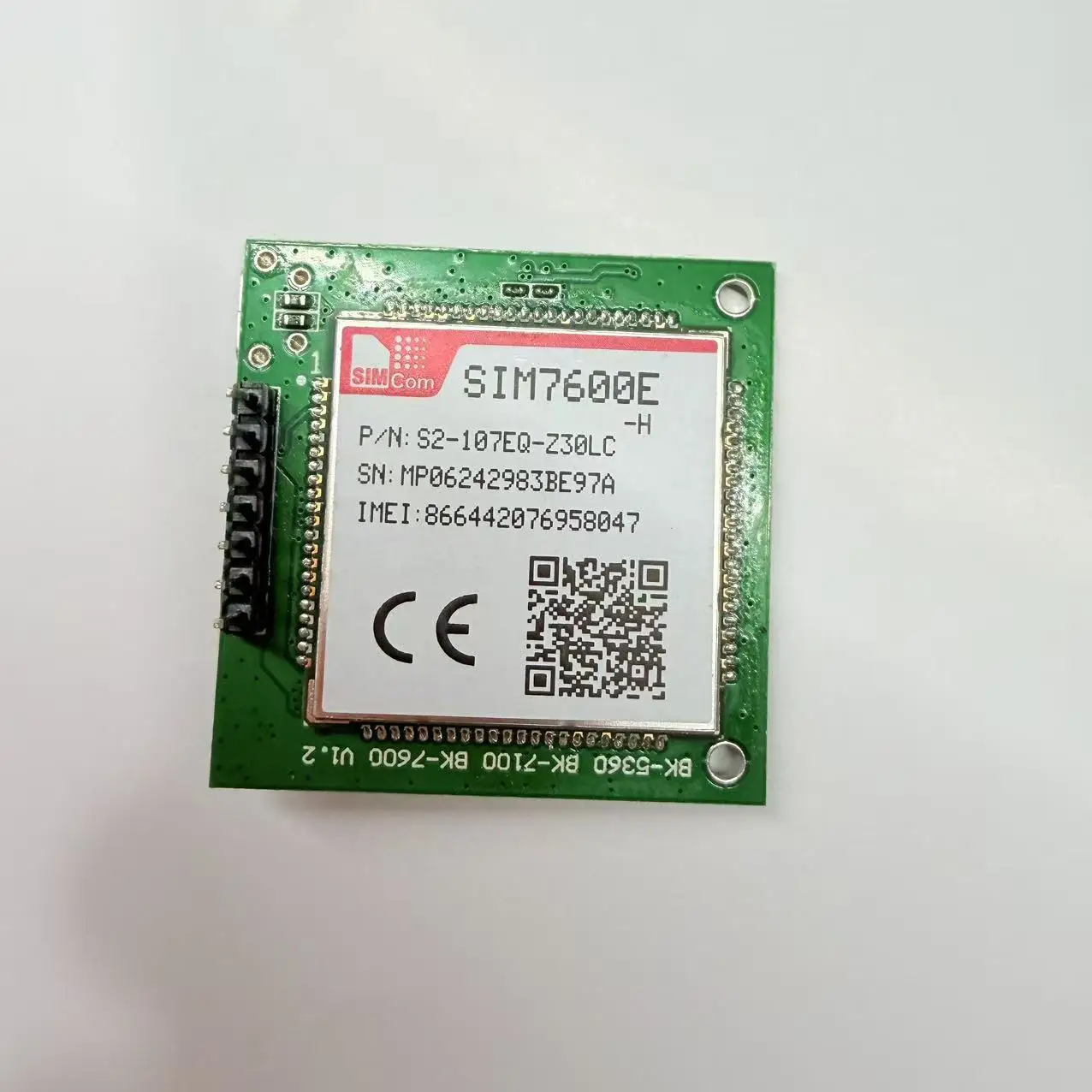 

Плата-адаптер SIM7600E-H, модуль 4G LTE Cat4 LCC для EMEA/Кореи/Таиланда, совместим с SIM7500/SIM7600