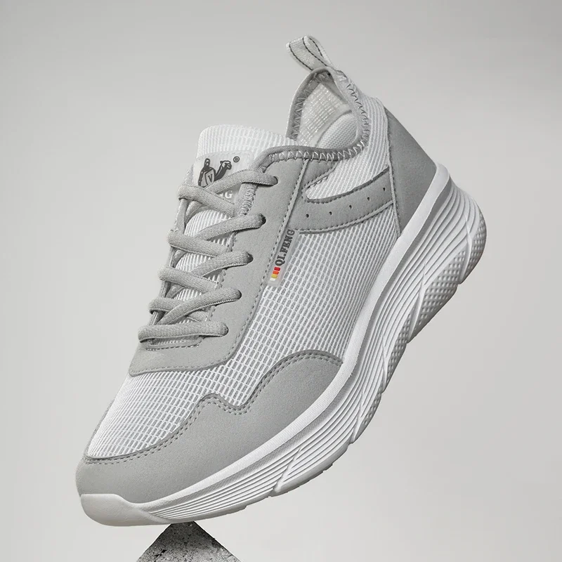 

Мужская обувь, дышащая удобная прогулочная обувь на весну и лето, спортивные кроссовки для бега, мужские уличные кроссовки для бега, легкий вес
