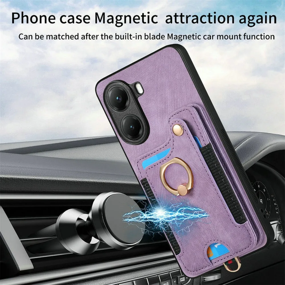 Magnet Back Cover For Xiaomi Poco X8 Pro Max 5G 2026 RFID Leather Wallet Funda for Poco X8 Pro Case Phone X8 X 8 Pro Max Etui - view 4