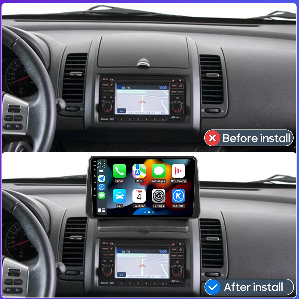 Android 16 For Nissan Note E11 2005 - 2013 Car Multimedia Player Wireless Carplay Auto Radio Video Stereo Navigation GPS BT DSP
