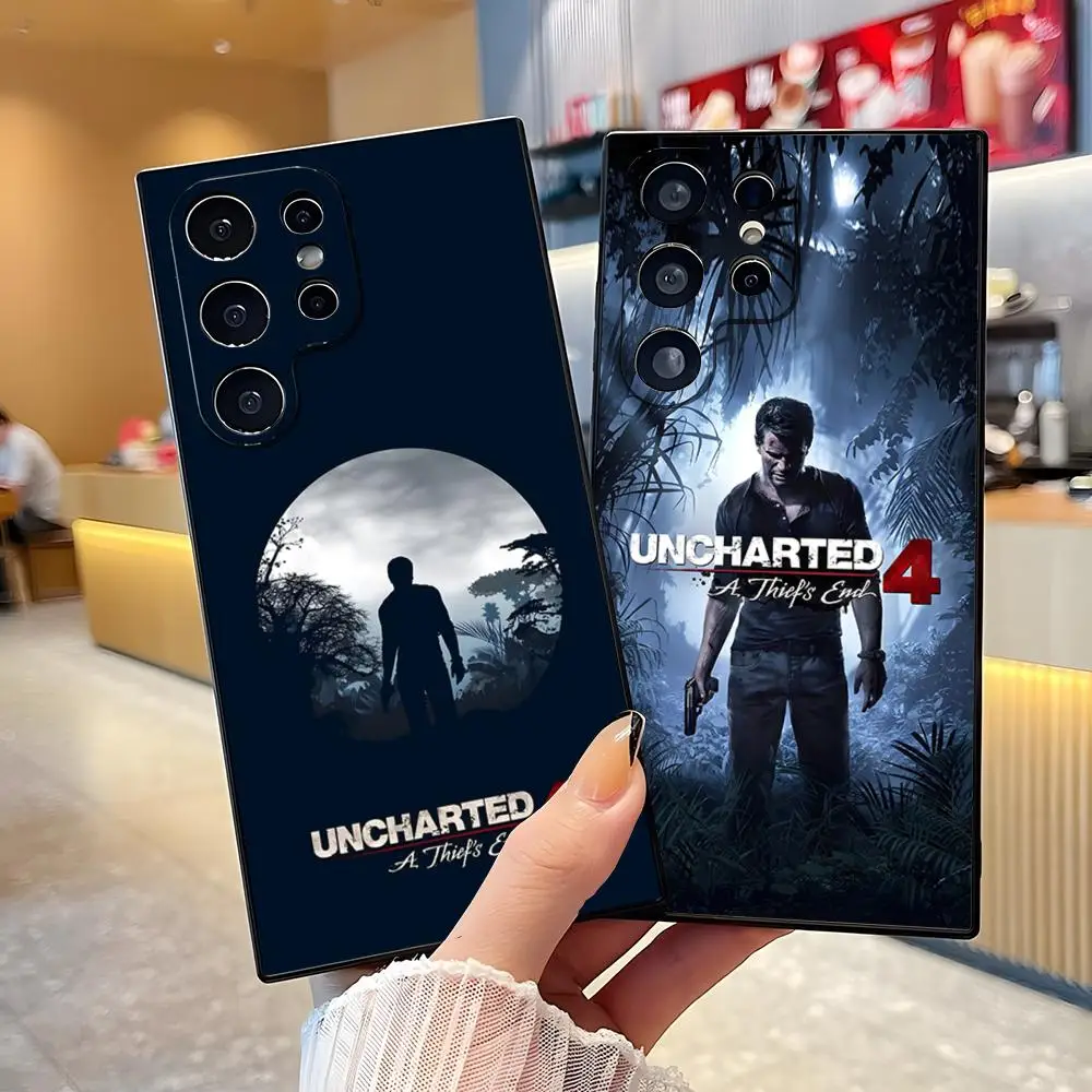 Game U-UncharTed-D 4 Phone Case For Samsung S26 S25 Edge S24 S23 S22 Ultra Plus Fe A57 A37 A17 A56 5G Silicon Cover