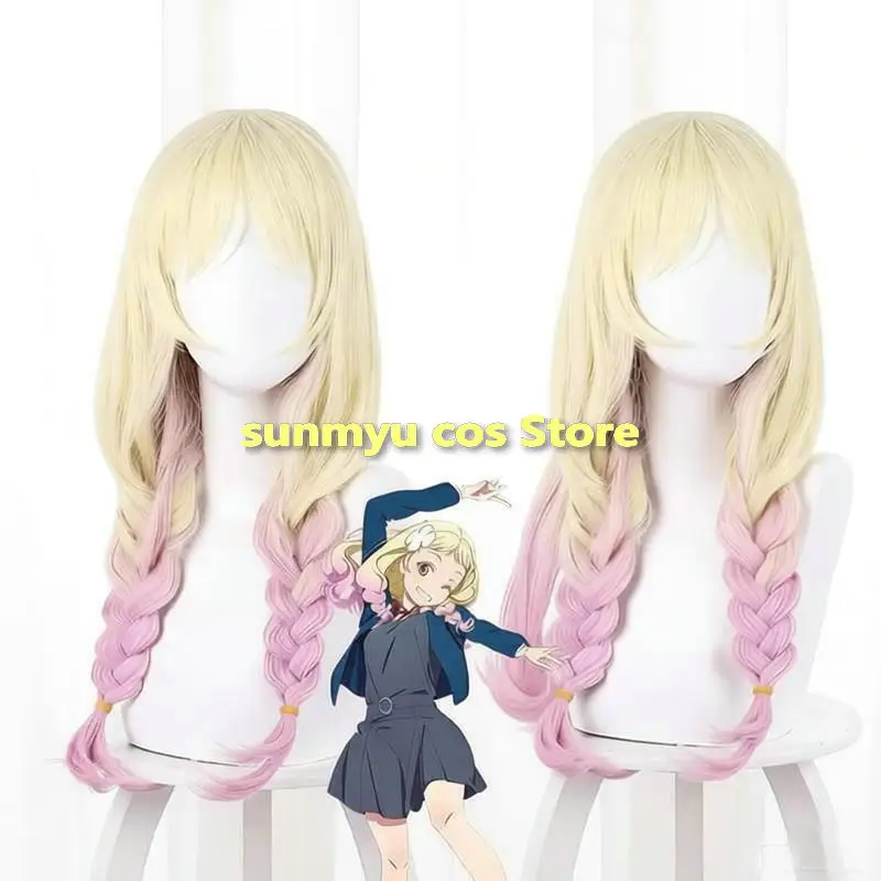 

Love Live! Superstar!!Liella! Natsumi Onitsuka Cosplay Wig yellow to pink gradient‌ hair braid‌ plait‌