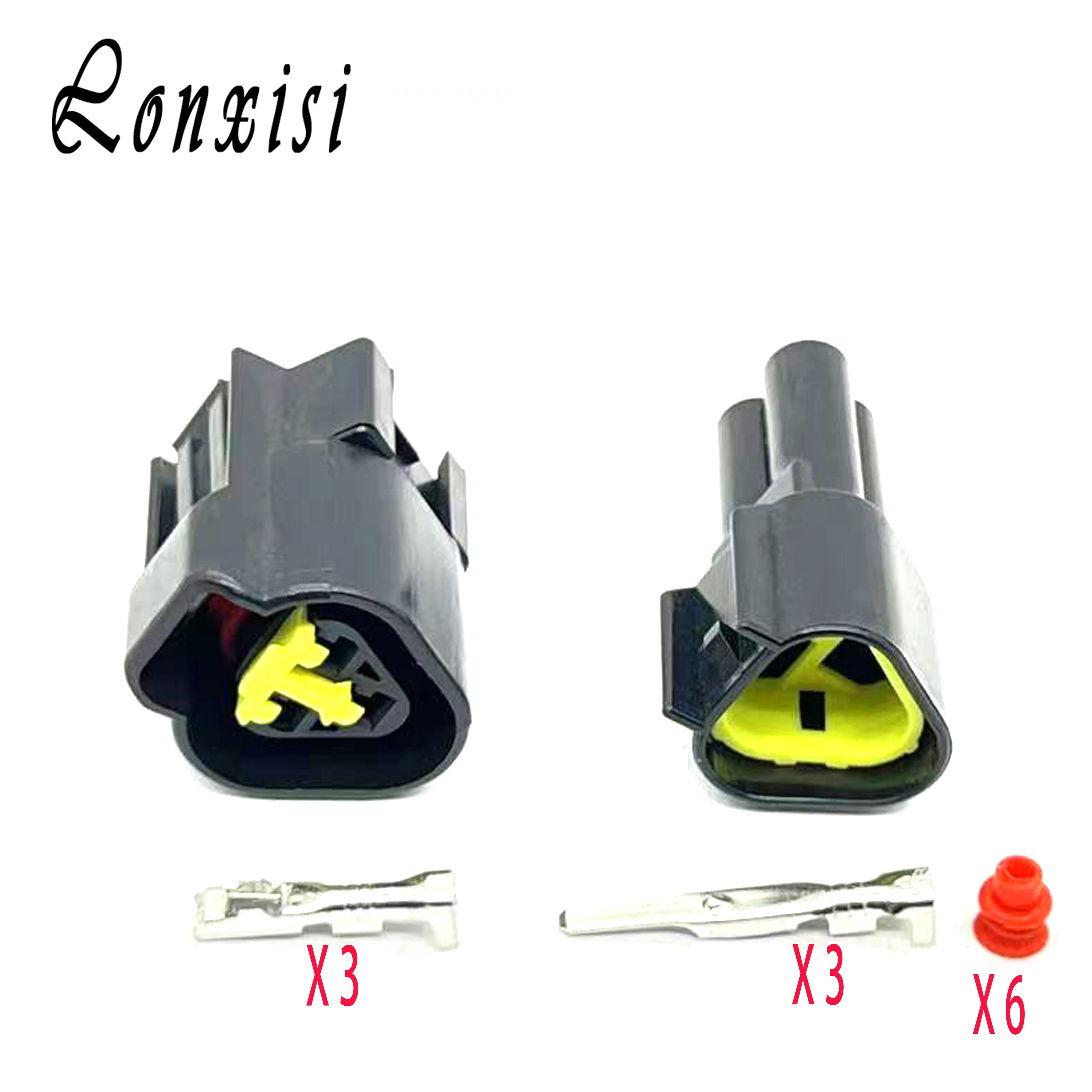 

1/5/10/20 Sets 3 Pin FW-C-3M-B FW-C-3F-B Male Female Waterproof Auto Electrical Wire Connector Plug Furukawa