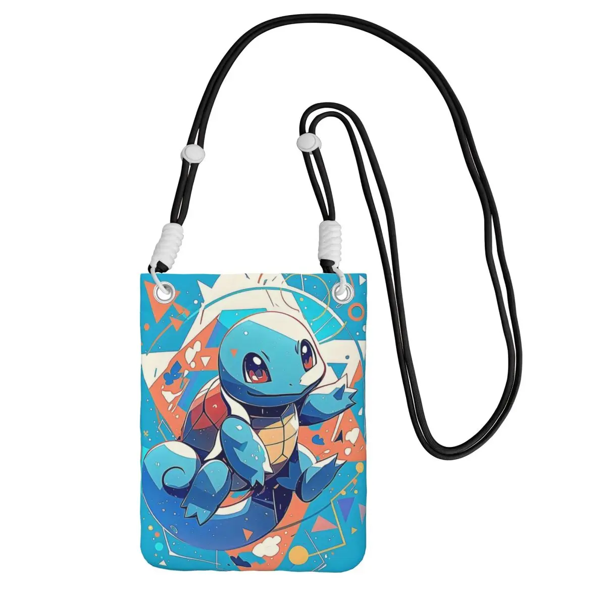 

Custom Squirtles Mobile Phone Bag for Men Women Cool Anime Shoulder Crossbody Bag Lipstick Bag Mini Shoulder Purse Wallet