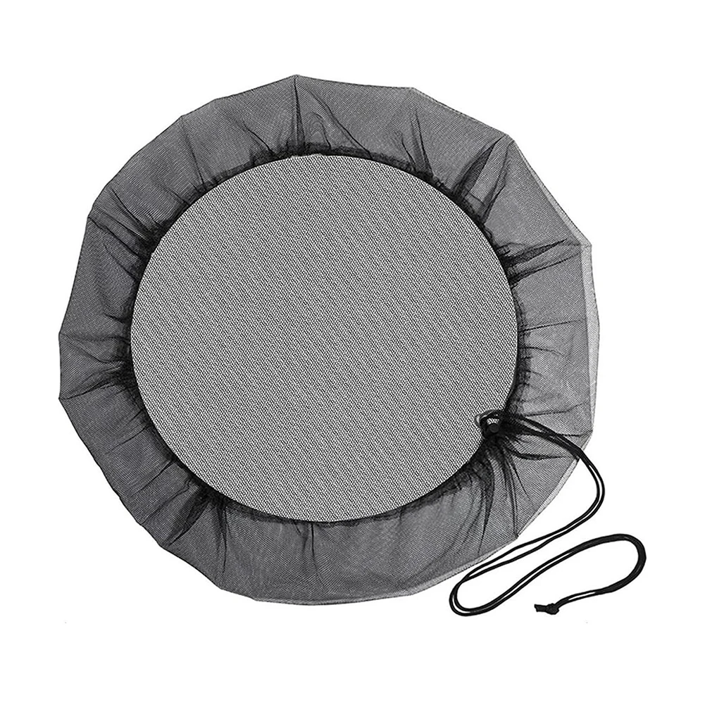 4pcs 95 Cm Rain Butt Net Adjustable Rain Butt Cover Rain Butt Net With Drawstring Water Tank Protection Lid Rain Collect Tool