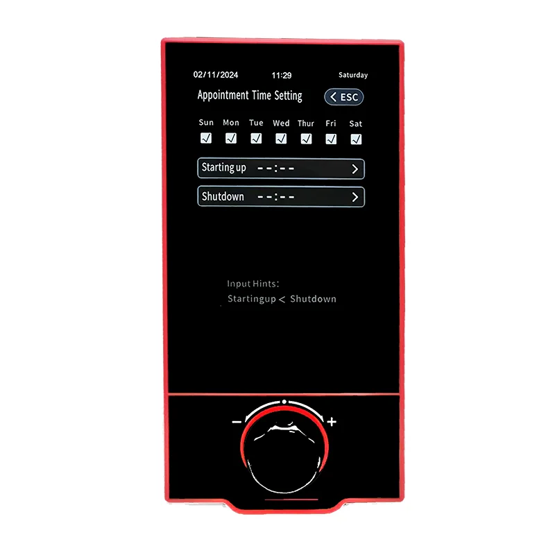7-Inch Touch Screen Plastic / IP68 Rated 1C Accuracy Shuttle Thermostat Oven Temperature Controller MK5L29