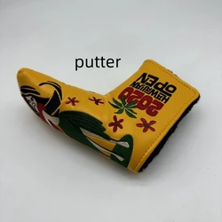 Golf outdoor training, high quality straight putter scarf, exquisite embroidery 2020 Hawaii Hula Girl (Limited Edition)