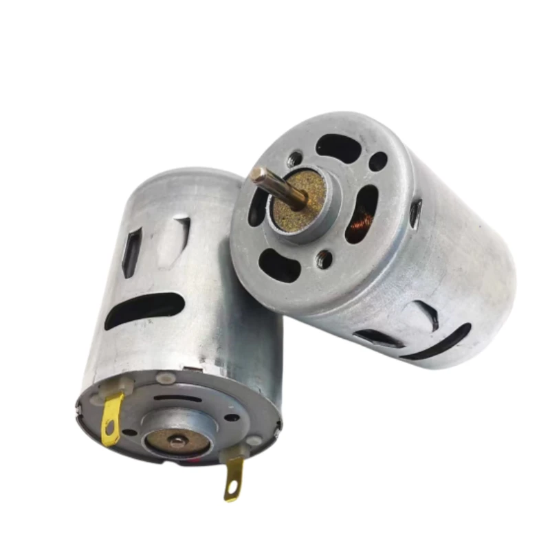 6V/12V/24V Micro 385 carbon brush motor DC motor Large torque reversible DIY small motor