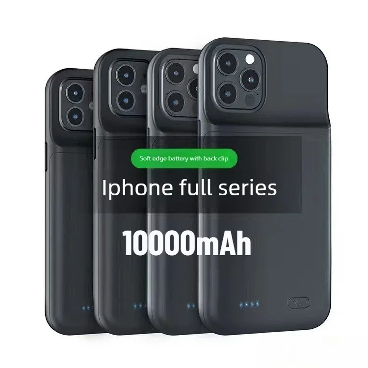 

10000mAh Battery Charger Case for Iphone 13 12 11 14 15 Plus 16 Pro Max Mini Power Bank