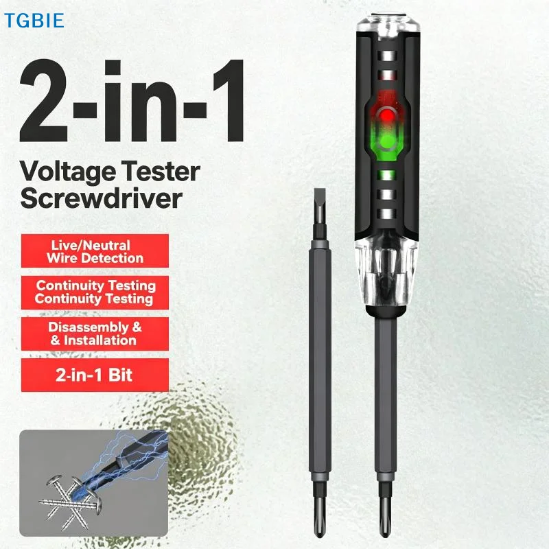 【TL】Multi Magnetic Screwdriver Handheld Voltage Tester Pen Zero Line Induction Detection Electrician Screwdrivers Handtoolcts