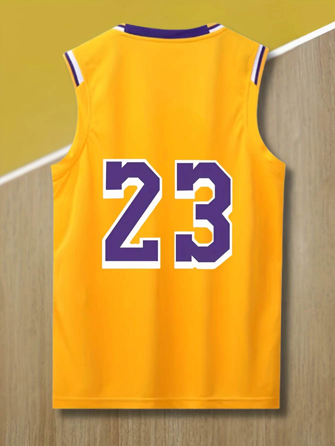 YOUTH BASKETBALL PURPLE JERSEY MATERIAL KNITTED POLYESTER FIBER SLEEVELESS SWEATSHIRT SUITABLE FOR SPORTS TRAINING COMPETITIONS