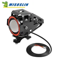 U7 Front Headlight Horn Fog Lights LED Spotlight Laser Highlight Universal Accessory for Kugoo Kukirin Citycoco Electric Scooter
