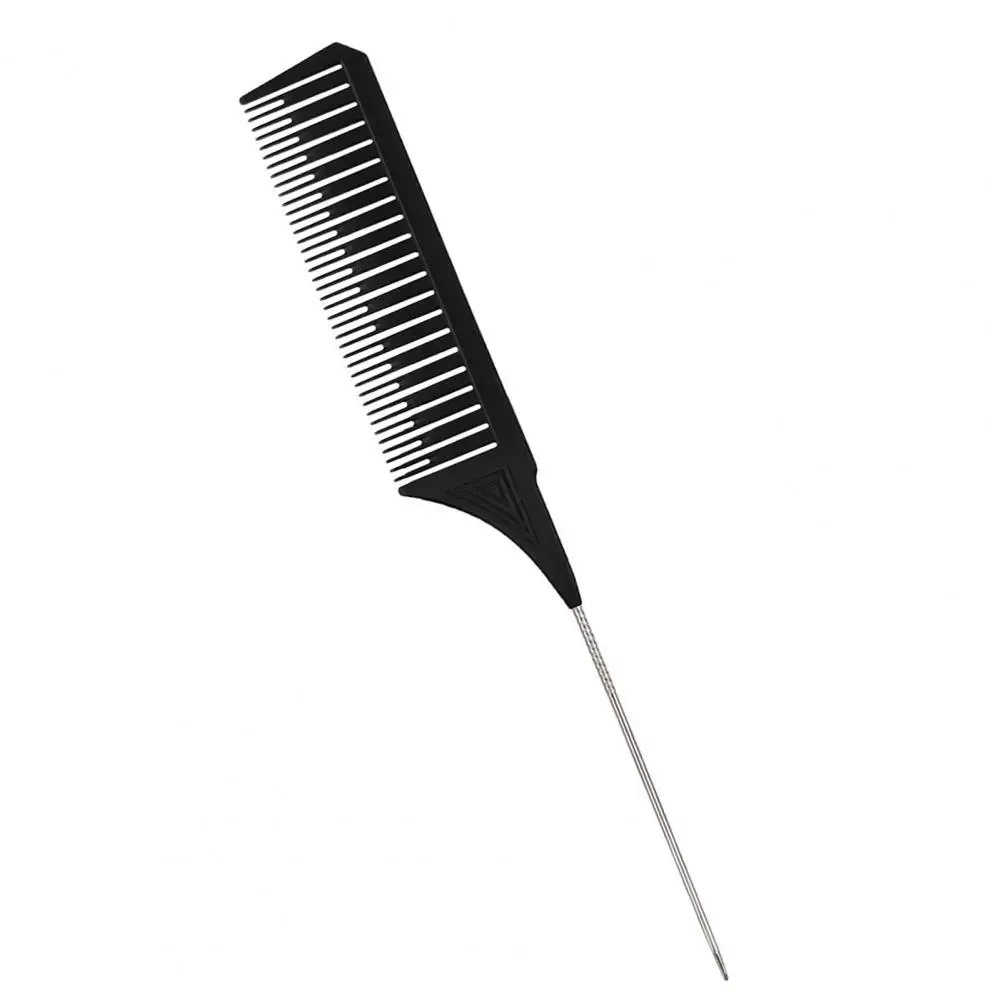 Tip-tail Comb Triangle Texture Hairdressing Comb Ingenious Tip-tail Hairdressing Tools Highlighting Comb Good Toughness