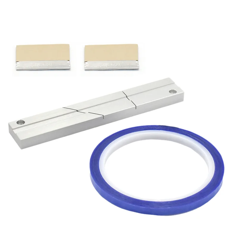 AT82-كتلة ربط مع شريط زعيم وشفرتين للقطع، مجموعة ربط الشريط مقاس 10 بوصة لإصلاح الشريط المكسور لـ Revoxsonido #4