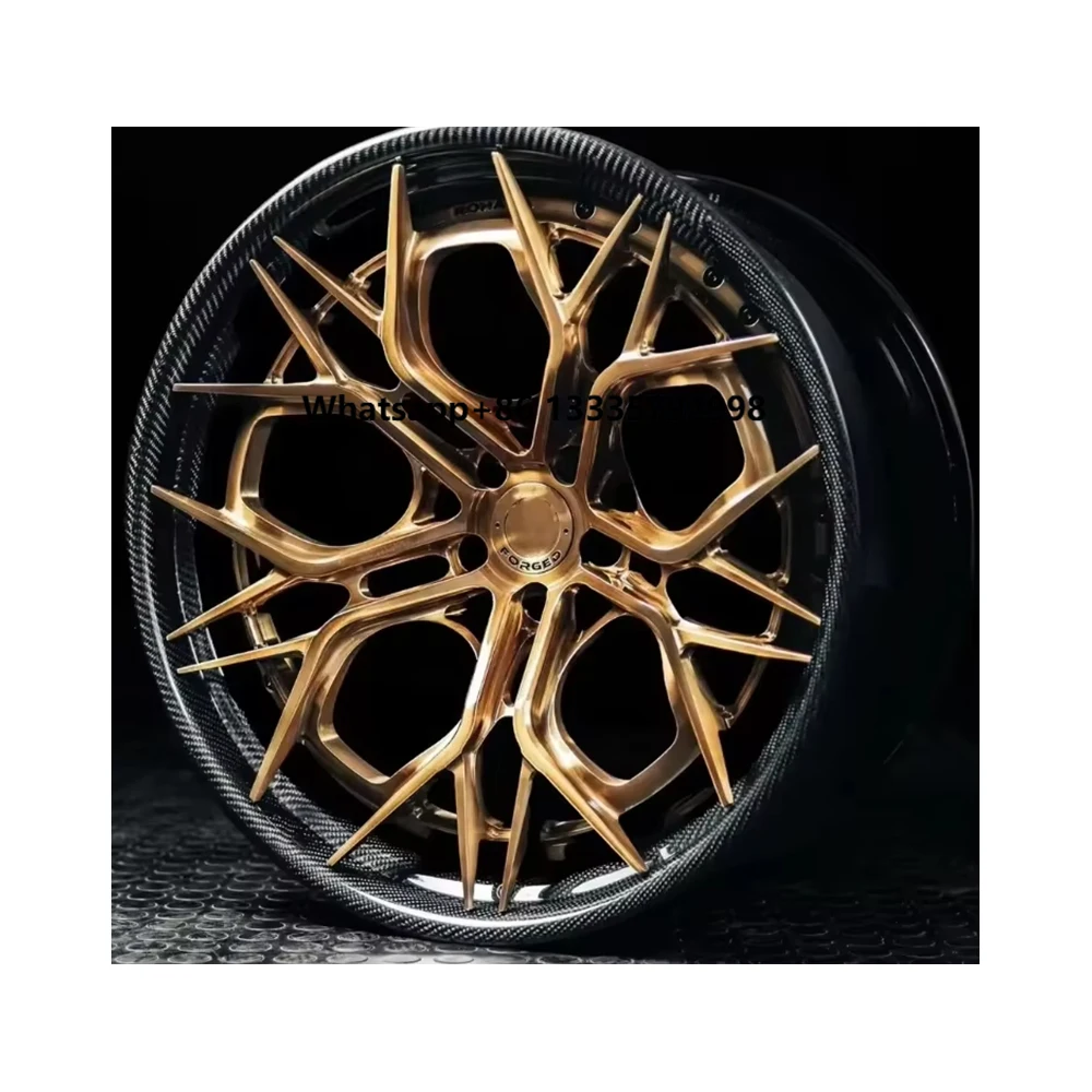 

Wrapped Carbon Luxury Forged Wheels for bmw’ benz audiPorsche Lamborghini Maserati Ferrari Bentley Customized Passenger Car Rims