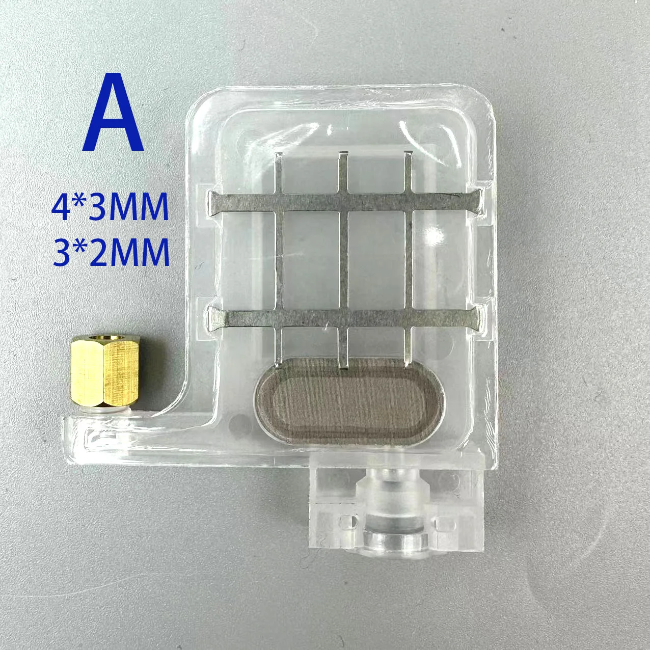 50 pcs with Copper Nut Transparent DX5 ink damper for EPSON DX5 XP600  4720 I3200 Mutoh Galaxy Xuli printer ink dumper filter view 3