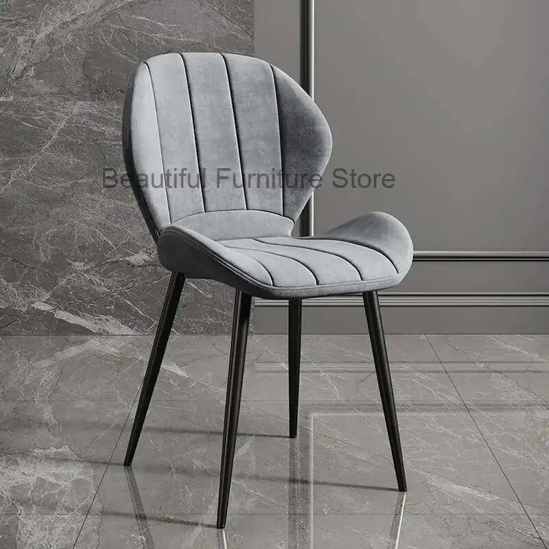

2023 Nordic Dining Chair Leisure Chair Internet Celebrity Dining Chair Modern Minimalist Mobile Sillas Home Furniture FY40YH