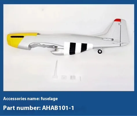 Blue Arrow-Aile principale de fuselage de train d'atterrissage d'hélice, autocollant de queue plate, rétro électronique, accessoires de modèle d'avion, 1100 mmp-51 V2