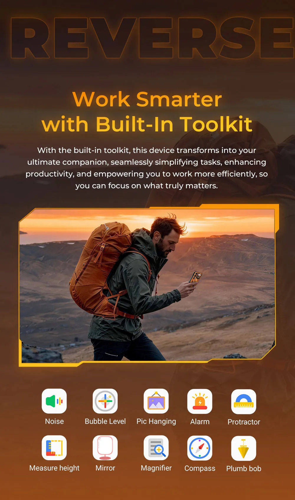 Oukitel WP66 Ultra-slim Rugged Smartphone, Dual Screen with Auxiliary Secondary Display, 36GB(12+24) RAM+512GB ROM, Dimensity 7000 5G Chipset, 6.6" FHD+ 120Hz Screen, 11000mAh Big Battery, 100MP Main Camera, 33W Fast Charging