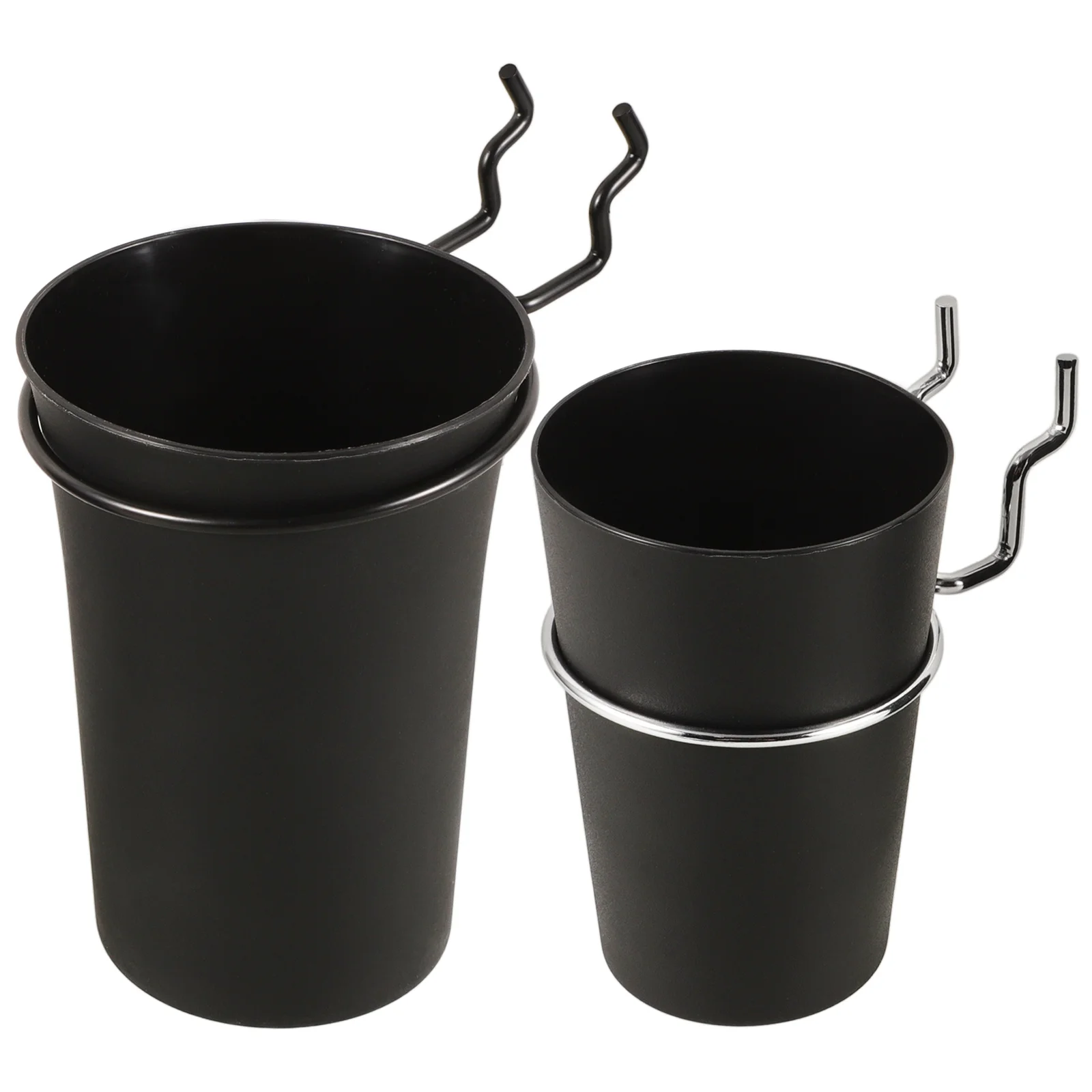 

2pcs Storage Bucket For Pegboard Hanging Cup Pegboard Organizer For Hardware Tools Multi-Function Storage Bucket Tool