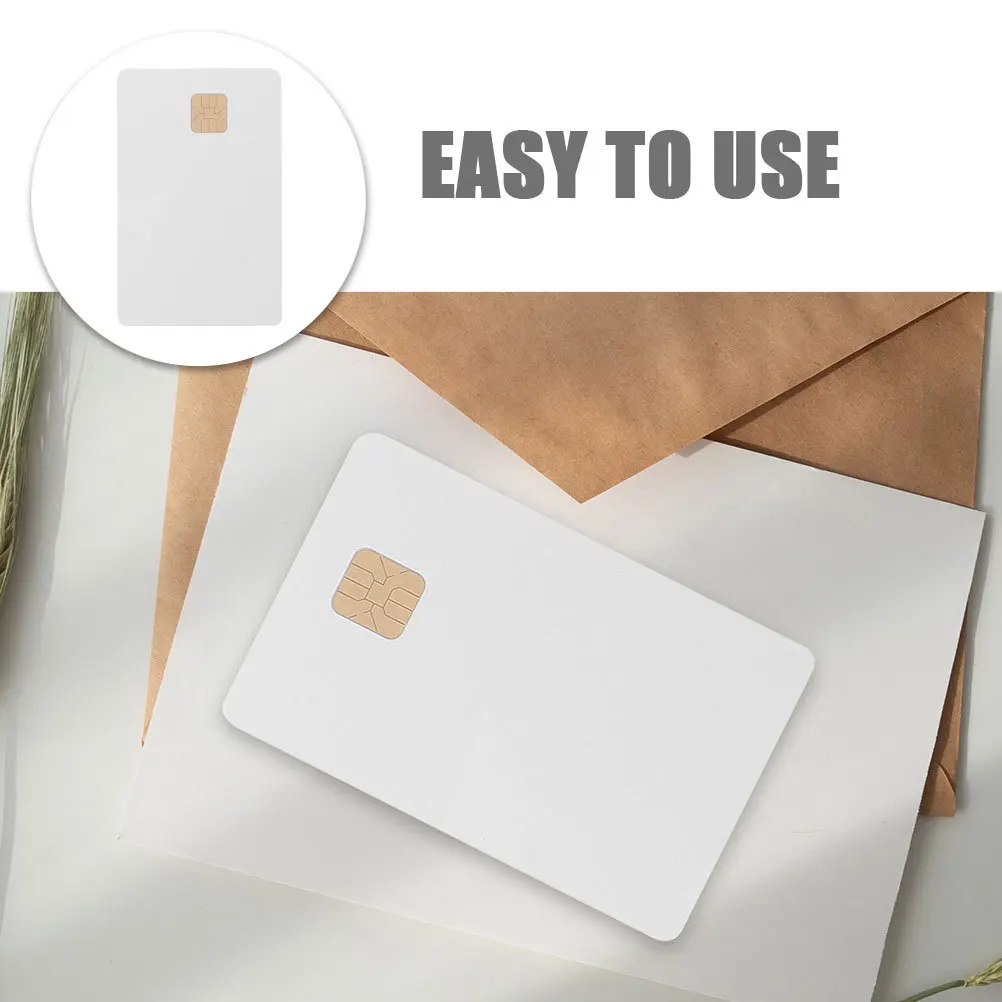 12 pezzi di carta IC in PVC vuoto sistema di controllo accessi intelligente tag chiave hotel aziendale carte bianche con chip