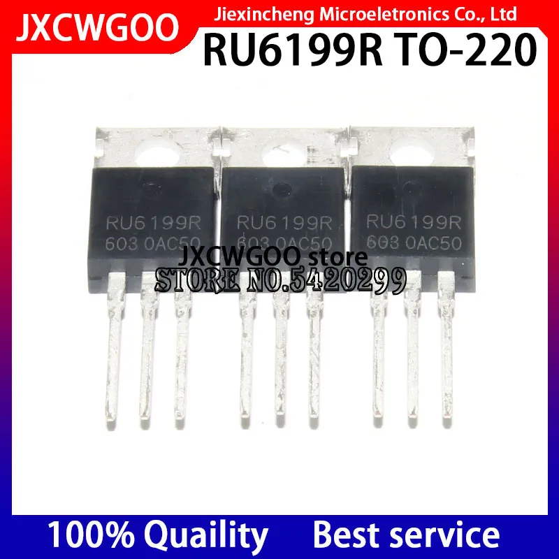 10PCS RU6199R RU6199 TO-220 60V 200A MSOFET TO220 New original