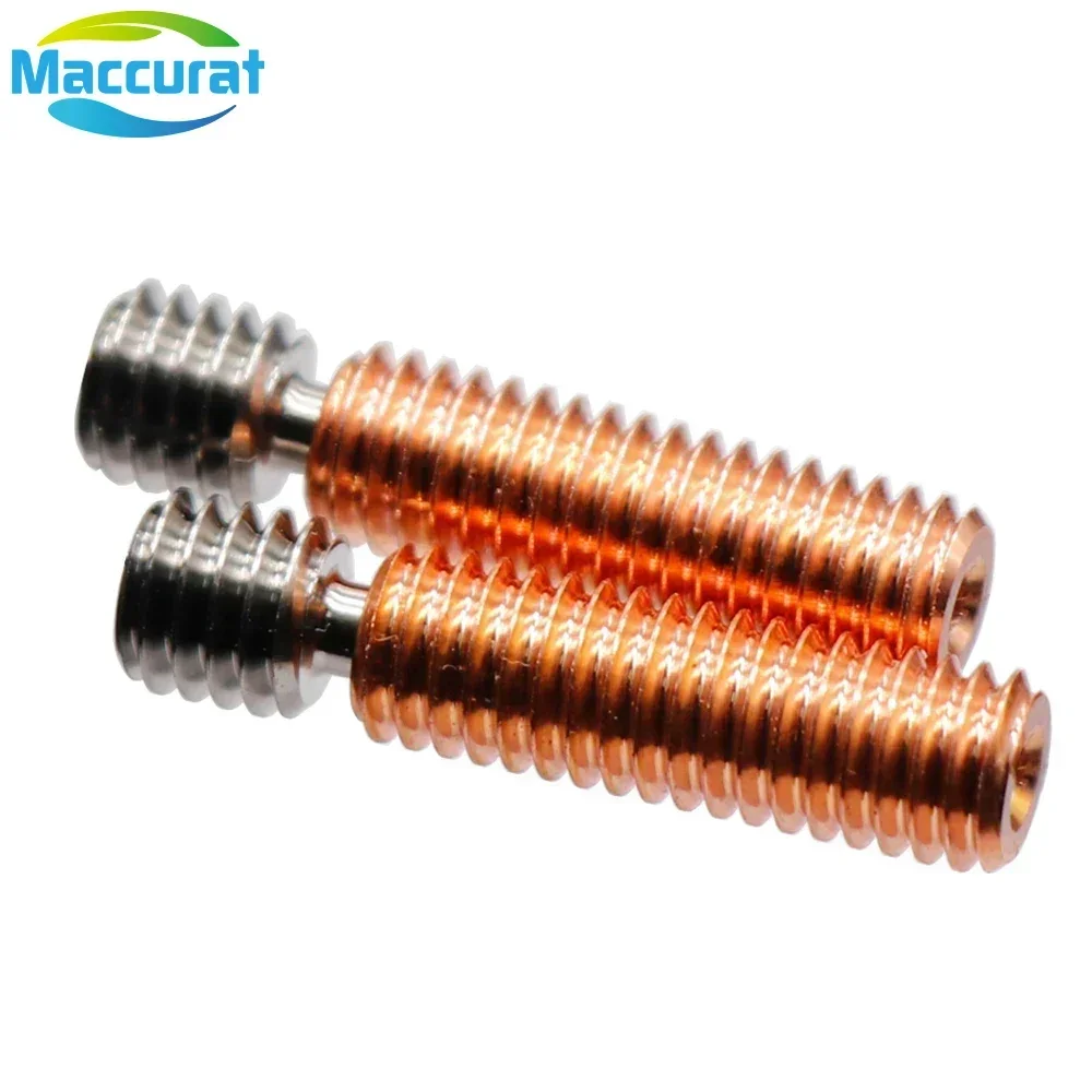 MK8 Throat Copper Titanium Alloy Heat Break Throat 1.75mm Filament MK8 Hotend M6 *26mm Bi-metal 3D Printers Accessories view 6