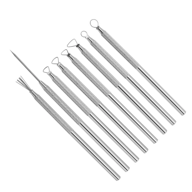 Carving Modeling Clay Sculpting Tool Set Pottery Sculpture Tool Plastic Modeling Tool Double End Dotting Clay Scraper