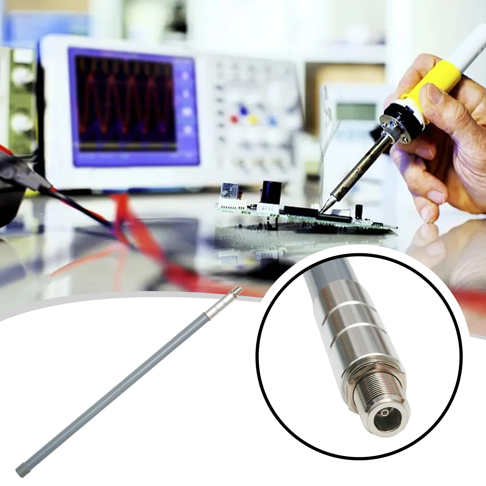 لـ LoRa متوافق مع 12dBi لهوائي أومني بسرعة 868 ميجاهرتز مع اتصال N أنثى للاتصالات لمسافات طويلة موثوقة