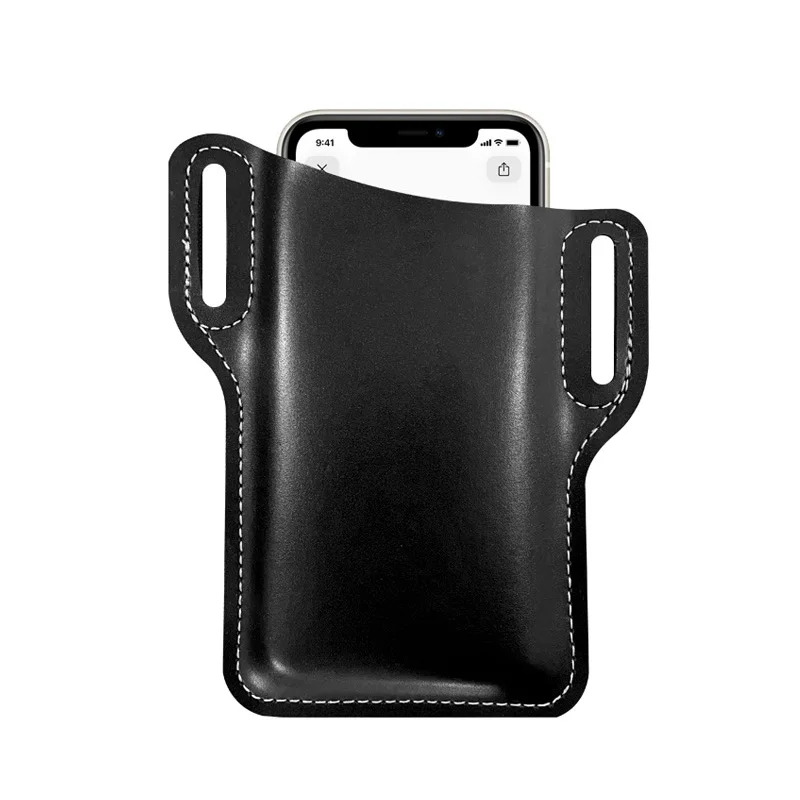 

Outdoor Mobile Phone Bag Black/Coffee Wearing A Belt To Carry A Mobile Phone Bag Running Phone Bag 17.6x14.6cm Waist Pack