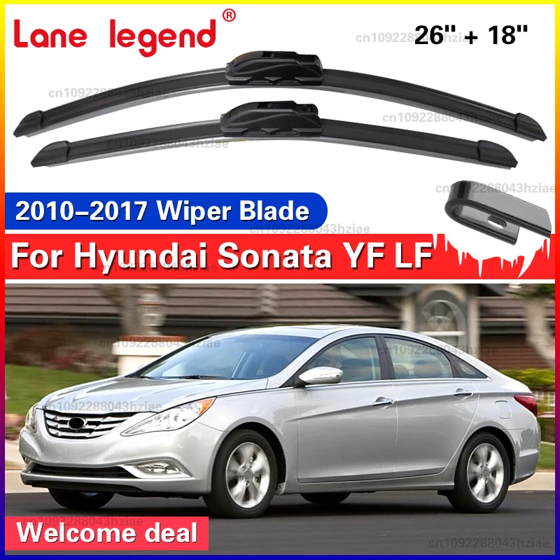 

Wiper Front Wiper Blades For Hyundai Sonata YF LF 2010-2017 2011 2012 2013 2014 2015 Windshield Windscreen Front Window 26"+18"