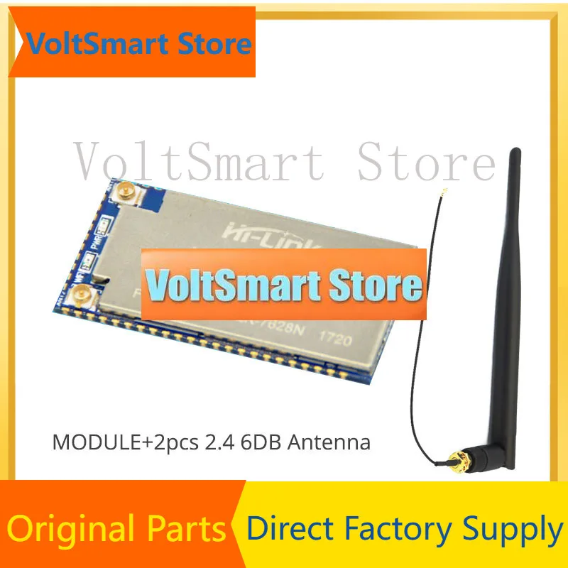 VoltSfree Shipping Serial UART Wifi Wireless Mt7628 Module RAM128m Flash 32M Ethernet Router Module HLK-7628N Mt7628 Openwrt
